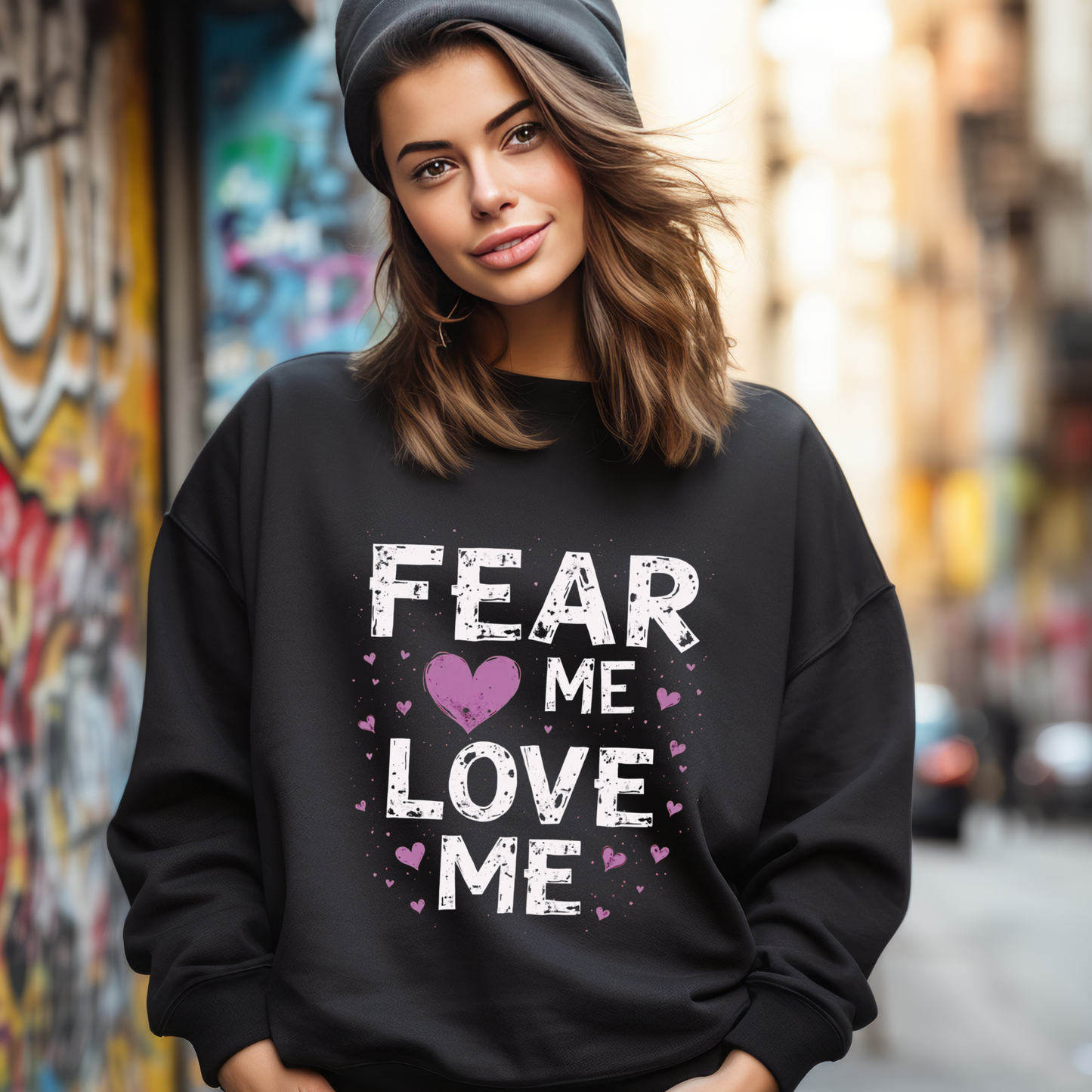 Fear Me Love Me Crewneck Sweatshirt