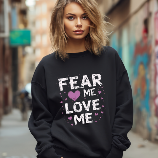 Fear Me Love Me Crewneck Sweatshirt