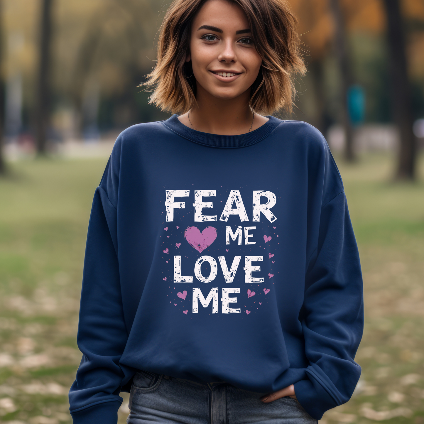 Fear Me Love Me Crewneck Sweatshirt