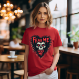 Gothic Heart Skull Tee