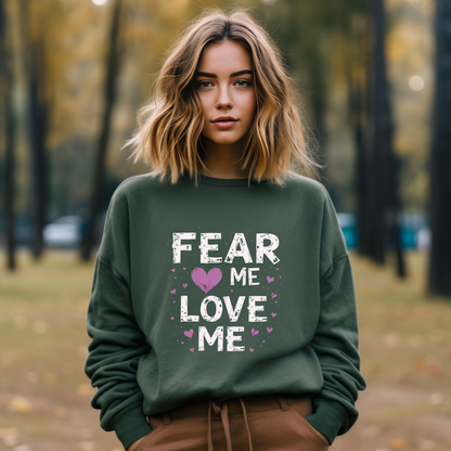 Fear Me Love Me Crewneck Sweatshirt