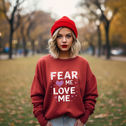 Fear Me Love Me Crewneck Sweatshirt