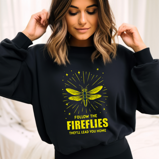 Follow the Fireflies Crewneck Sweatshirt