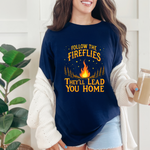Follow the Fireflies Unisex Jersey Tee