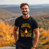 Follow the Fireflies Unisex Jersey Tee