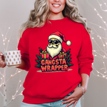 Gangsta Wrapper Funny Christmas Sweater