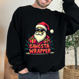 Gangsta Wrapper Funny Christmas Sweater