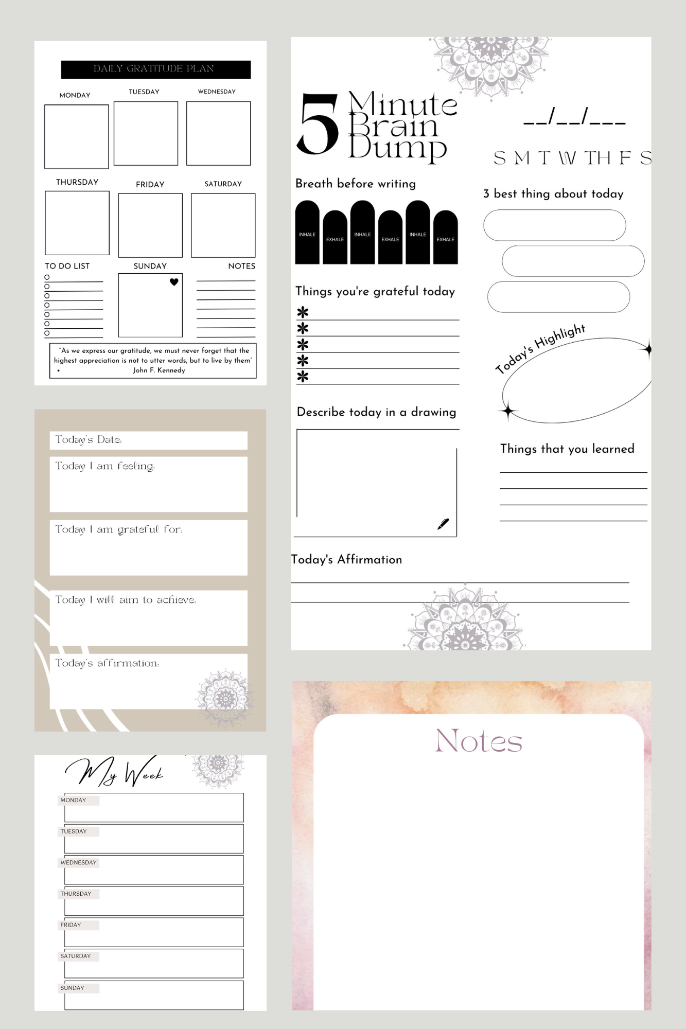 Alchemy Emporium Gratitude Journal