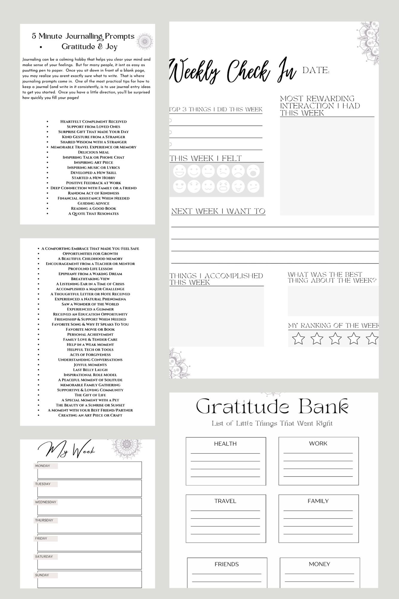 Alchemy Emporium Gratitude Journal