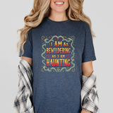 Hauntingly Bewildering T-Shirt, Spooky Vibes Unisex Tee