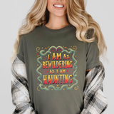 Hauntingly Bewildering T-Shirt, Spooky Vibes Unisex Tee