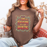 Hauntingly Bewildering T-Shirt, Spooky Vibes Unisex Tee