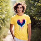 Cosmic Heart T-Shirt: Love & Space Graphic Tee