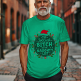 Jolliest Bit*h On The Naughty List Tee