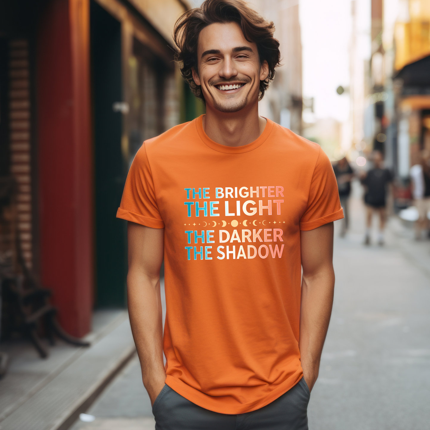 The Brighter The Light, The Darker the Shadow T-Shirt