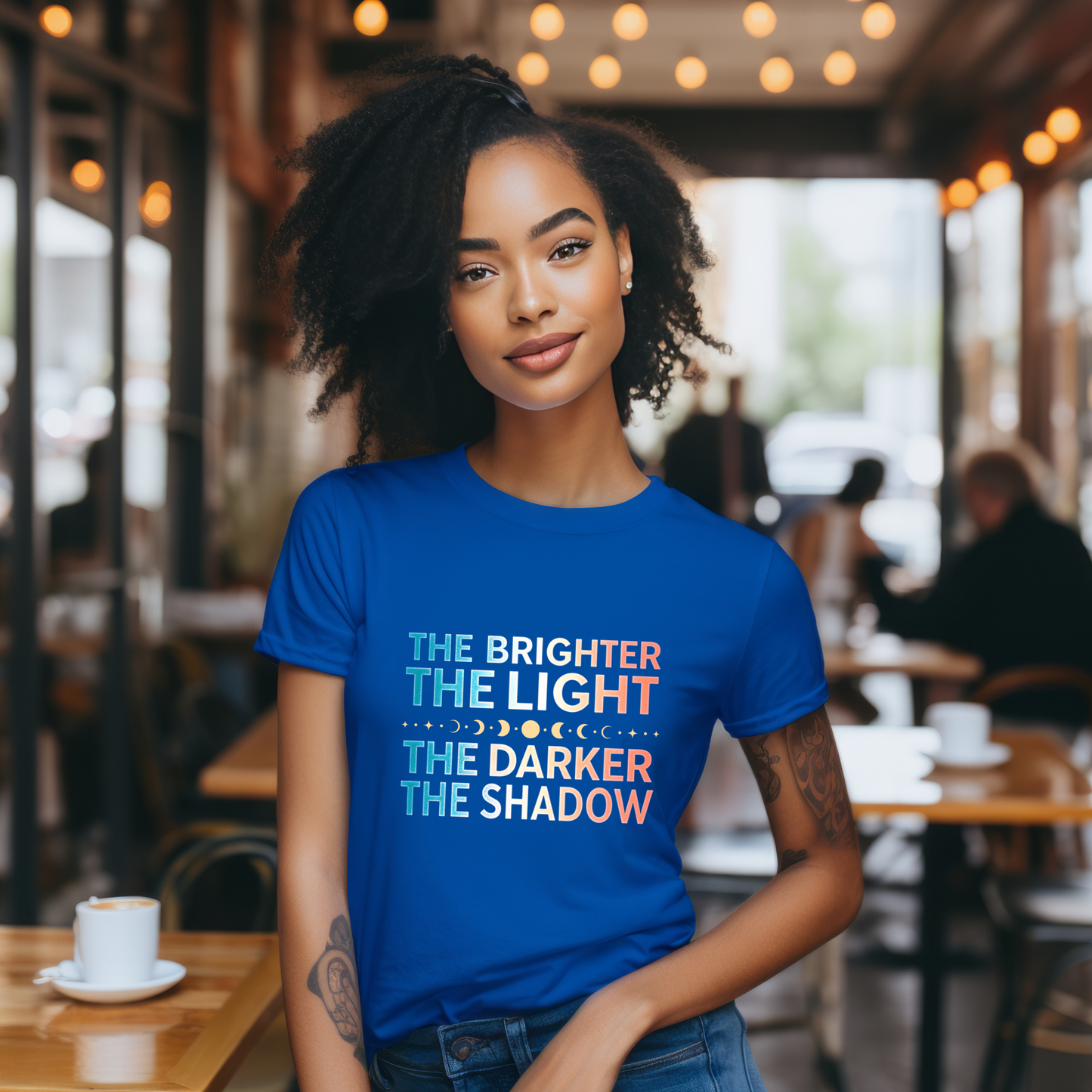 The Brighter The Light, The Darker the Shadow T-Shirt