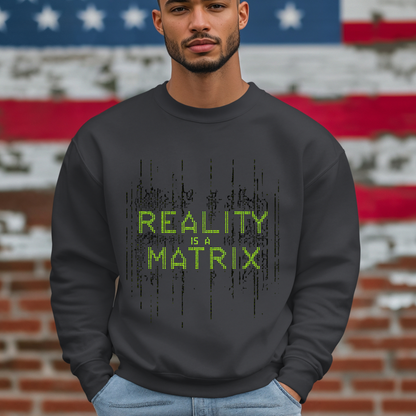 Reality is a Matrix Crewneck Sweater