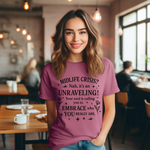 Midlife Crisis Unraveling Tee - High Vibes T-Shirt