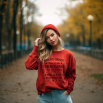 Midlife Crisis Unraveling Crewneck Sweatshirt