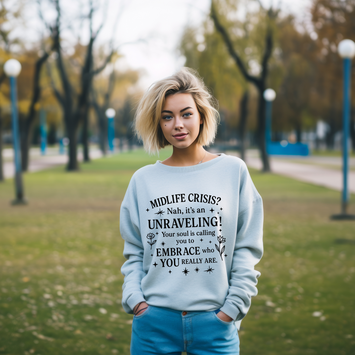 Midlife Crisis Crewneck Sweatshirt