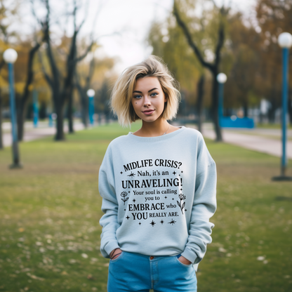 Midlife Crisis Crewneck Sweatshirt