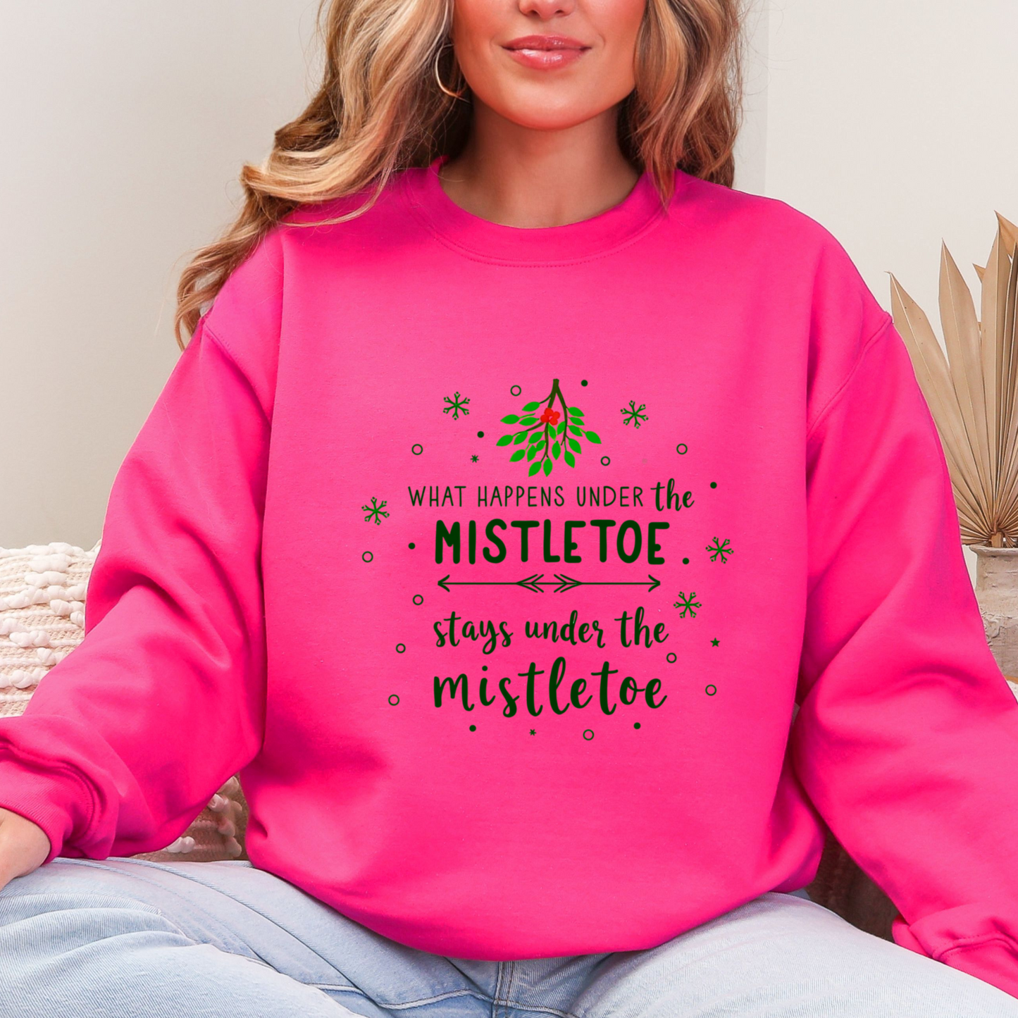 Mistletoe Kisses Christmas Sweater
