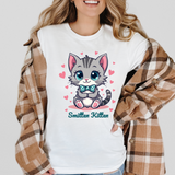 Smitten Kitten Tee - Cute Coquette Vibe T-Shirt