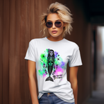 Mermaid Dreams Tee - Mermaid Skeleton Shirt