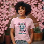 Smitten Kitten Tee - Cute Coquette Vibe T-Shirt