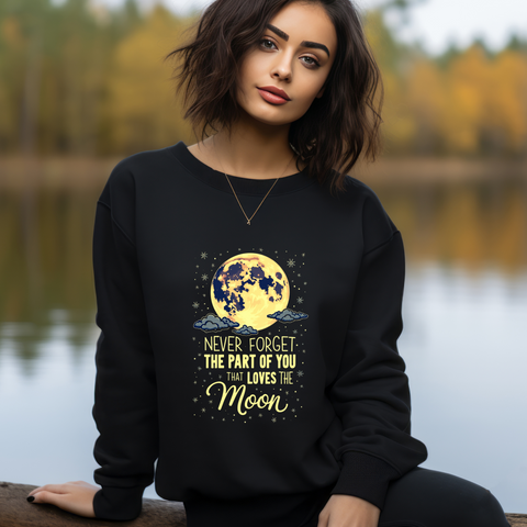 Moon Lover Crewneck Sweatshirt