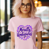 Morally Ambiguous Unisex Short Sleeve Tee