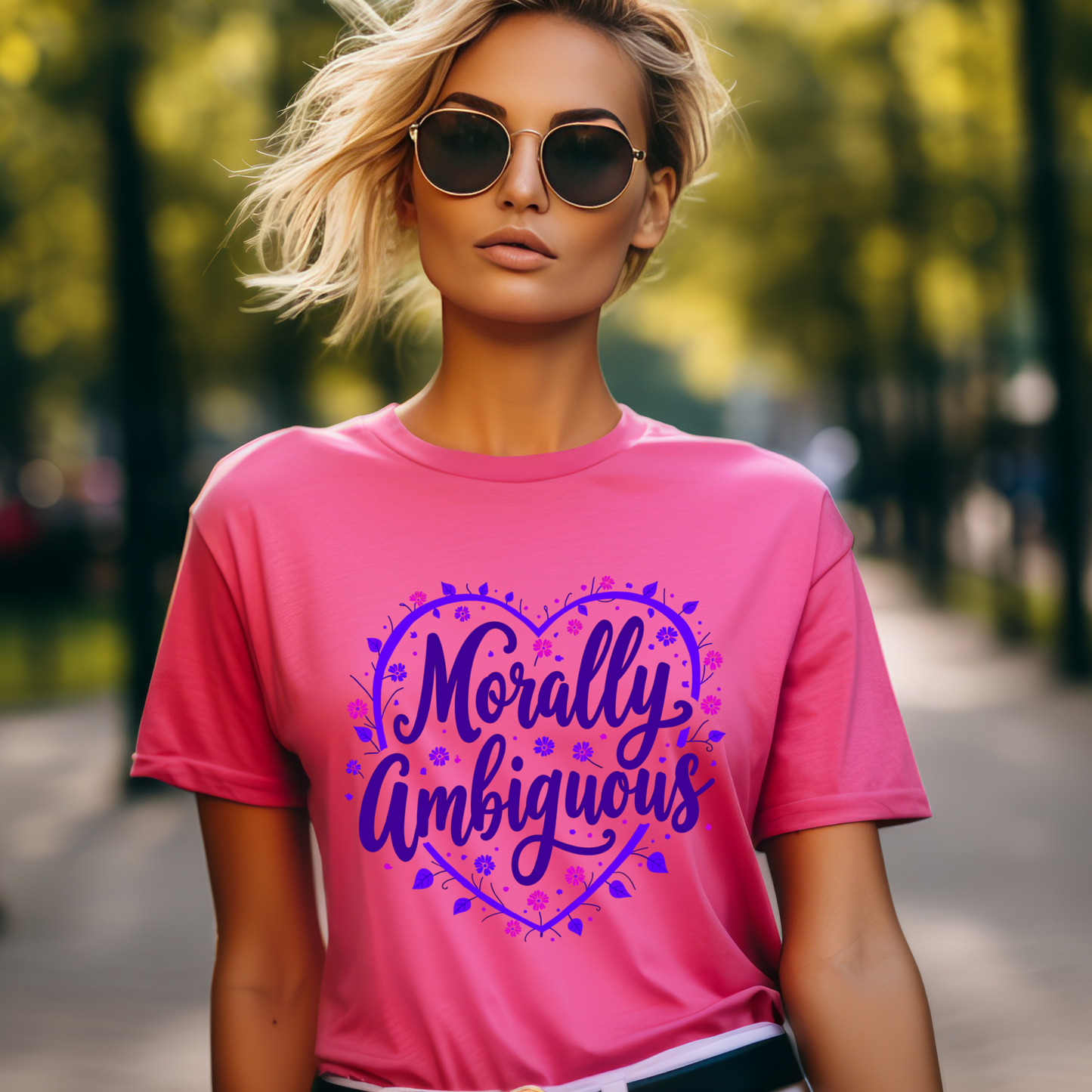 Morally Ambiguous Heart Tee