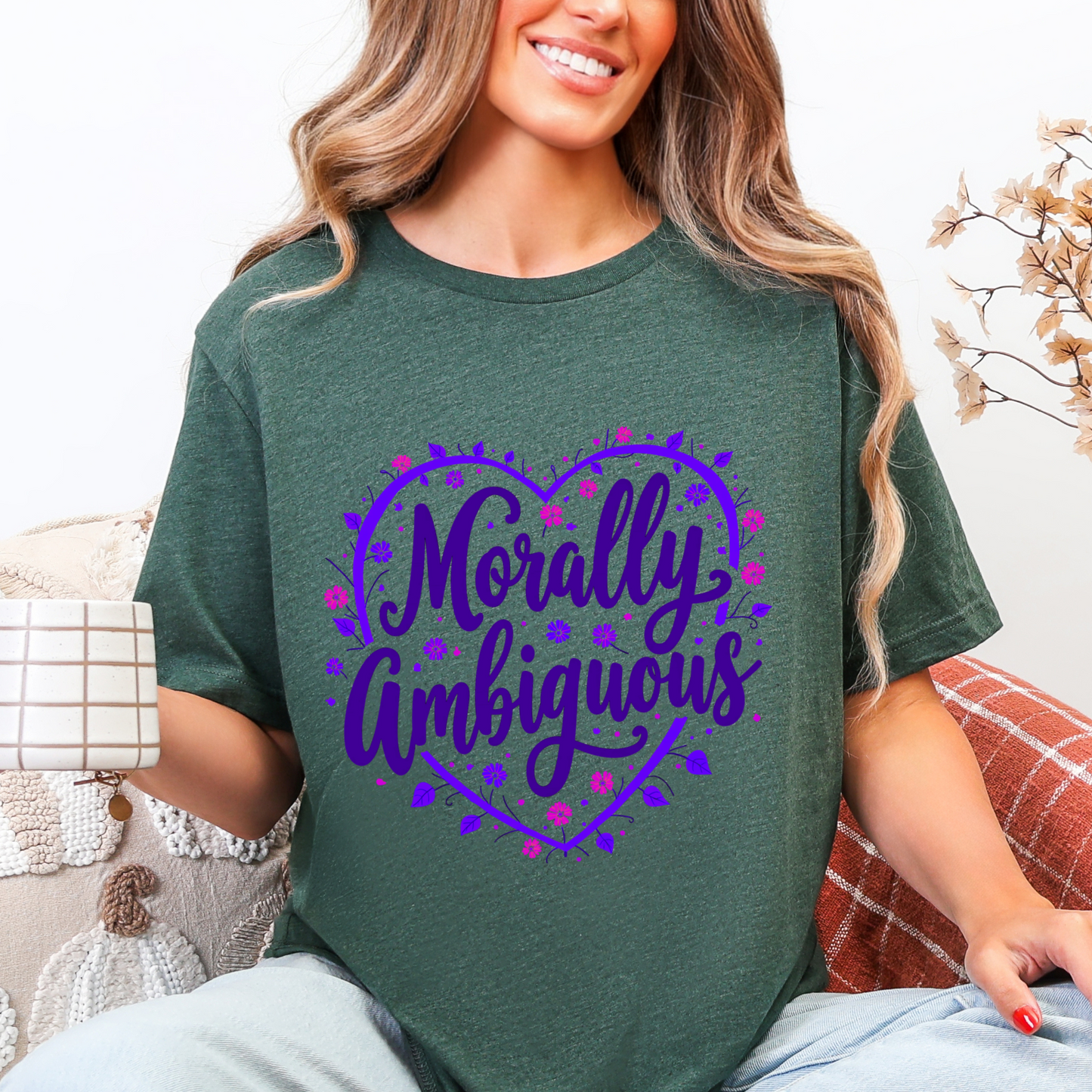 Morally Ambiguous Heart Tee
