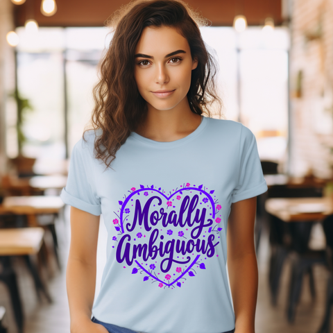Morally Ambiguous Unisex Short Sleeve Tee