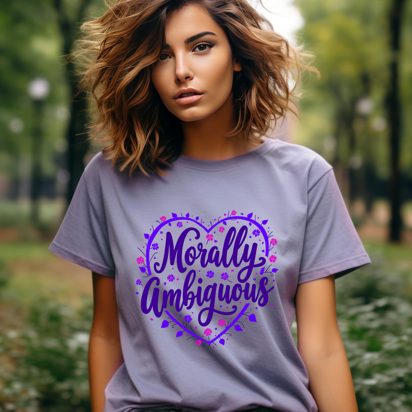 Morally Ambiguous Heart Tee