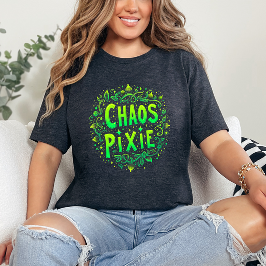 Chaos Pixie Absinthe Fantasy Graphic Tee