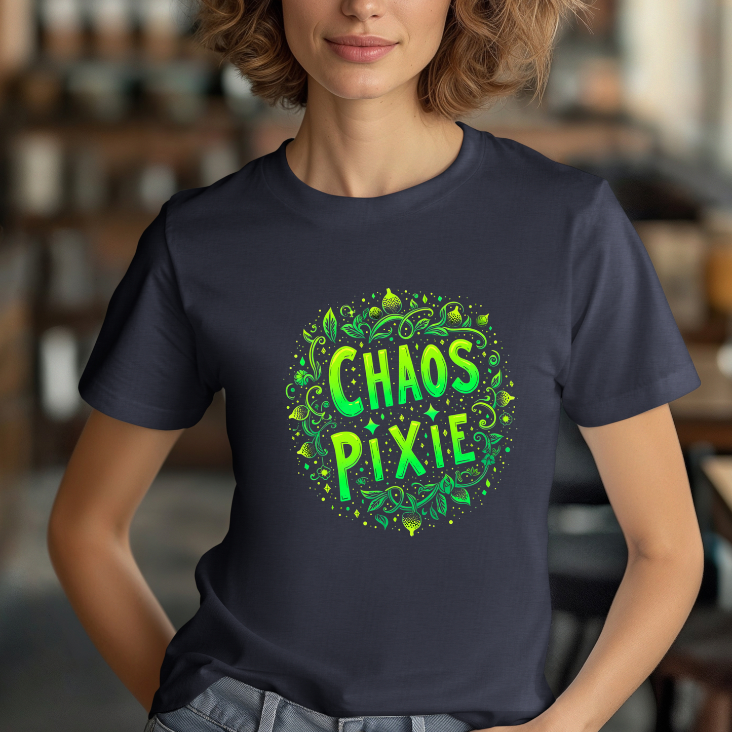 Chaos Pixie Absinthe Fantasy Graphic Tee