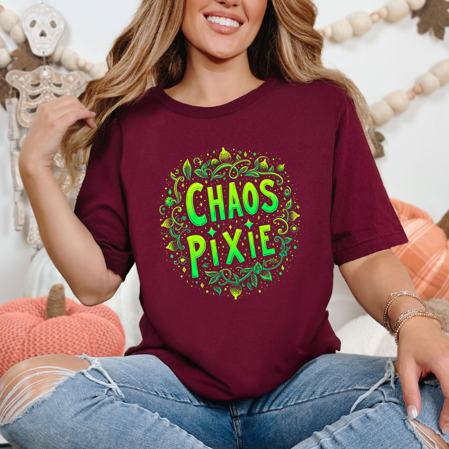 Chaos Pixie Absinthe Fantasy Graphic Tee