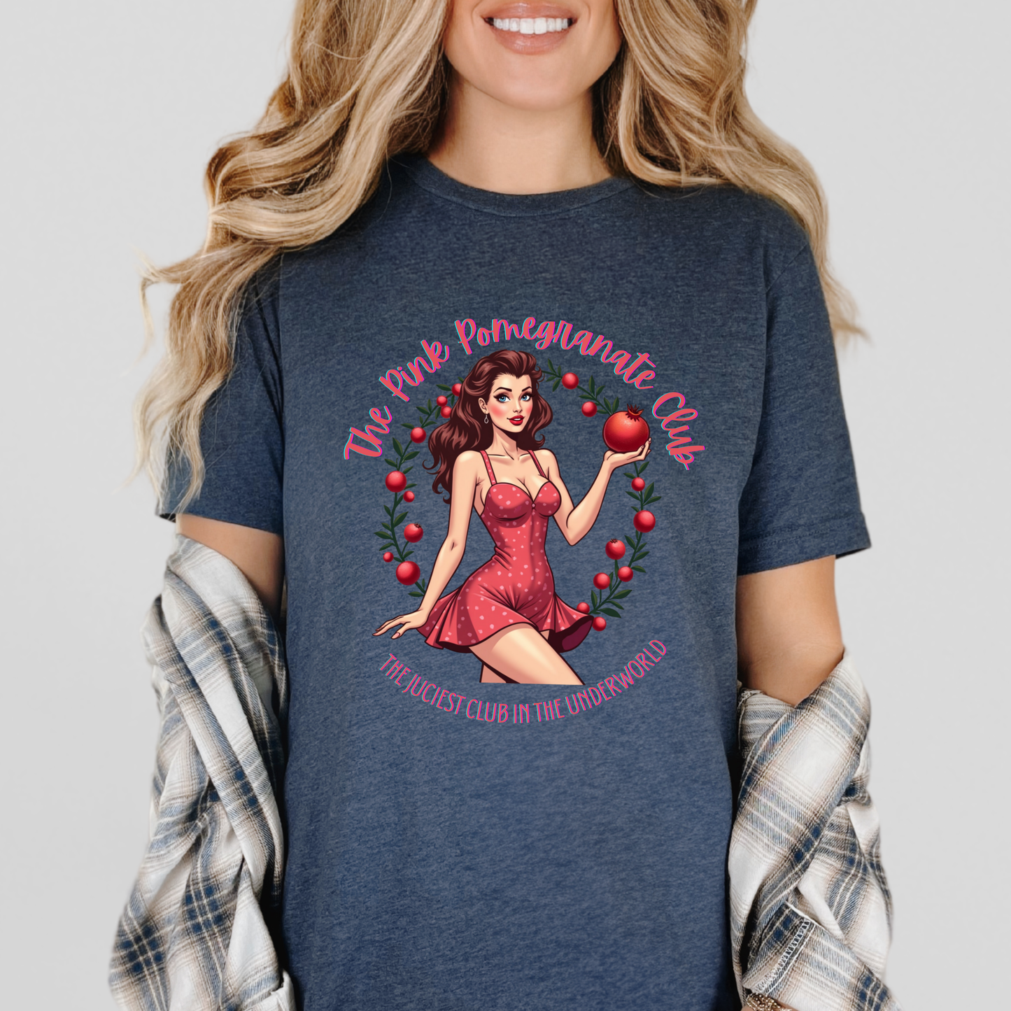 Pink Pomegranate Club Persephone Tee