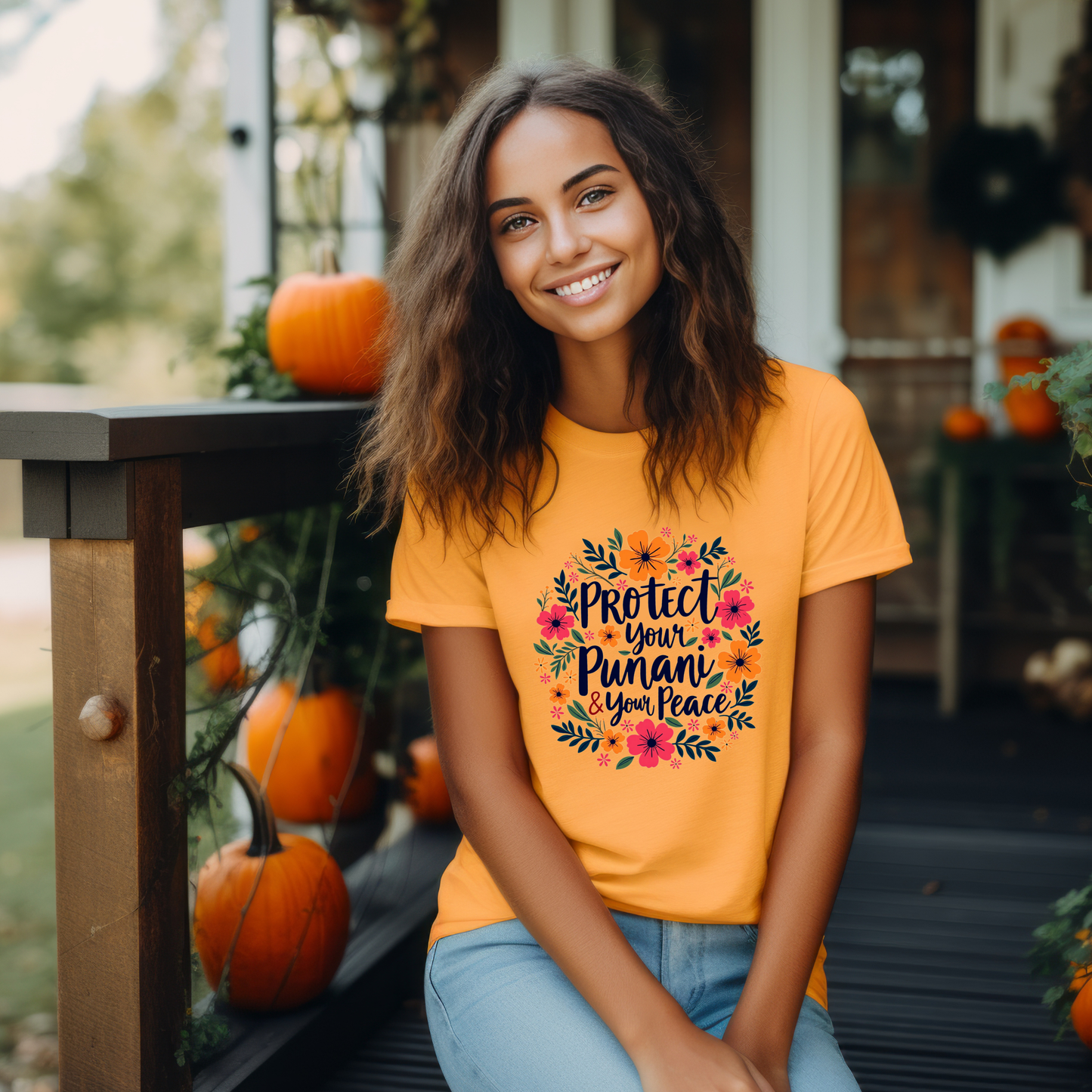 Sarcastic Yet Empowering Protect Your Punani & Your Peace T-Shirt