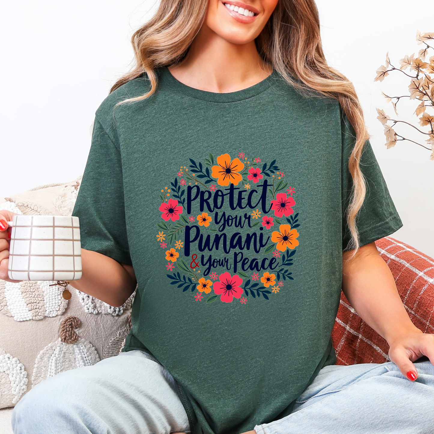 Sarcastic Yet Empowering Protect Your Punani & Your Peace T-Shirt