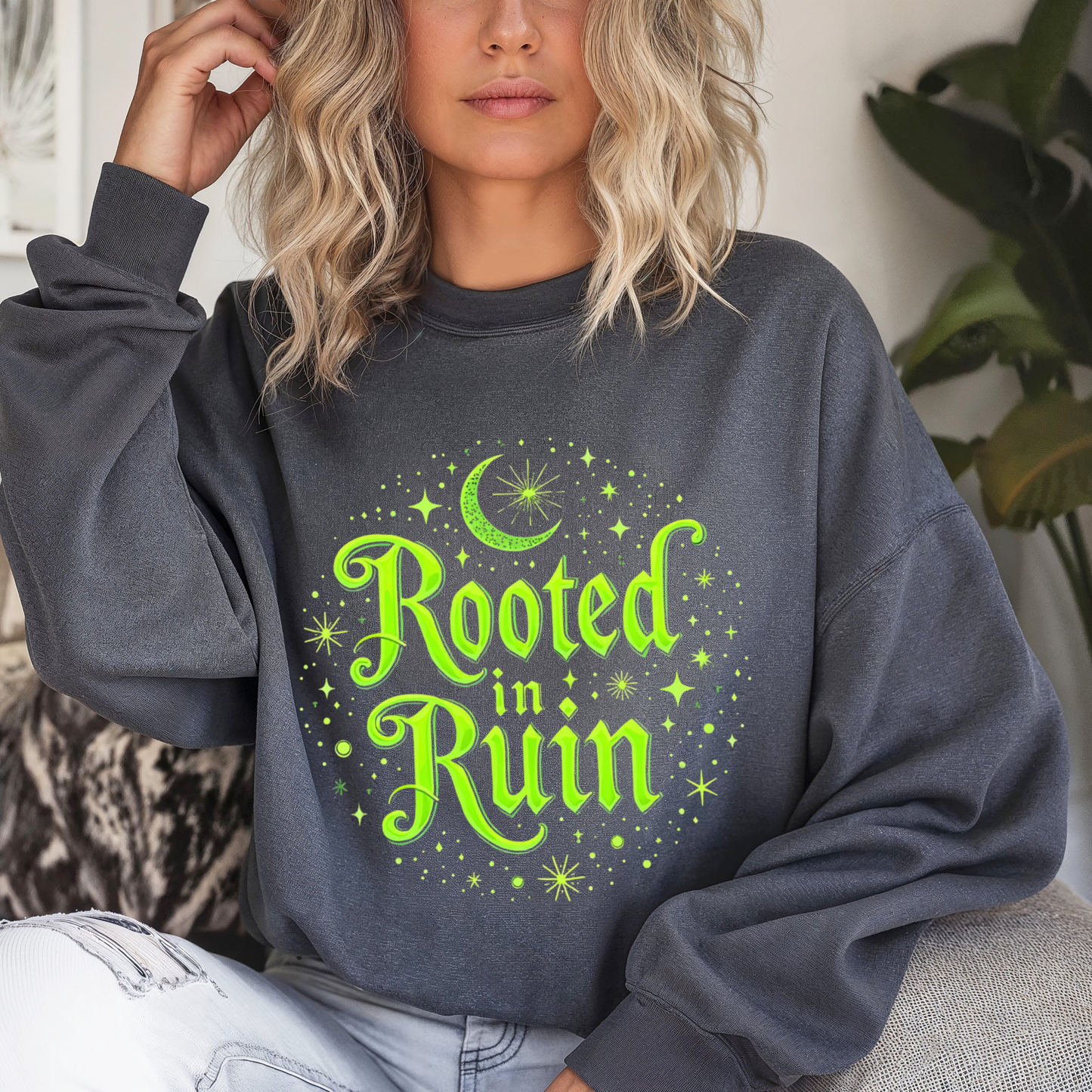 Rooted in Ruin Graphic Sweatshirt
