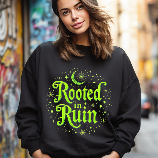 Rooted in Ruin Graphic Sweatshirt