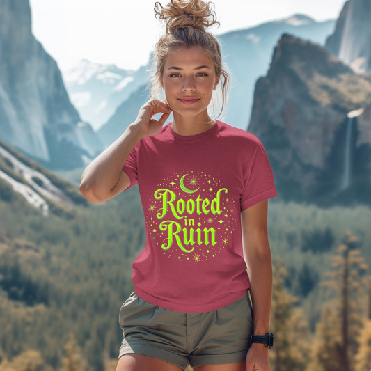 Rooted in Ruin Gothic Tee
