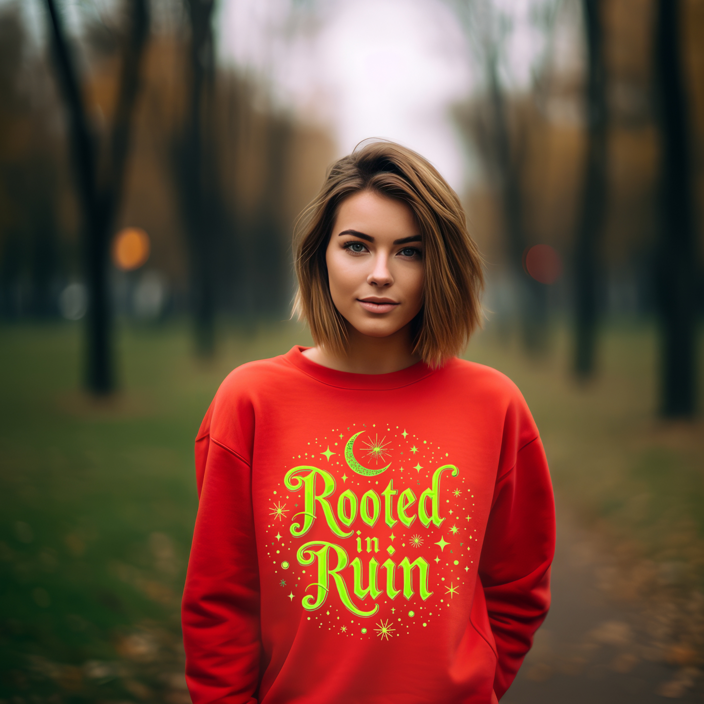 Rooted in Ruin Graphic Sweatshirt