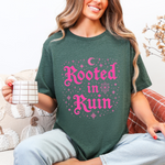 Rooted in Ruin Trendy Graphic Tee