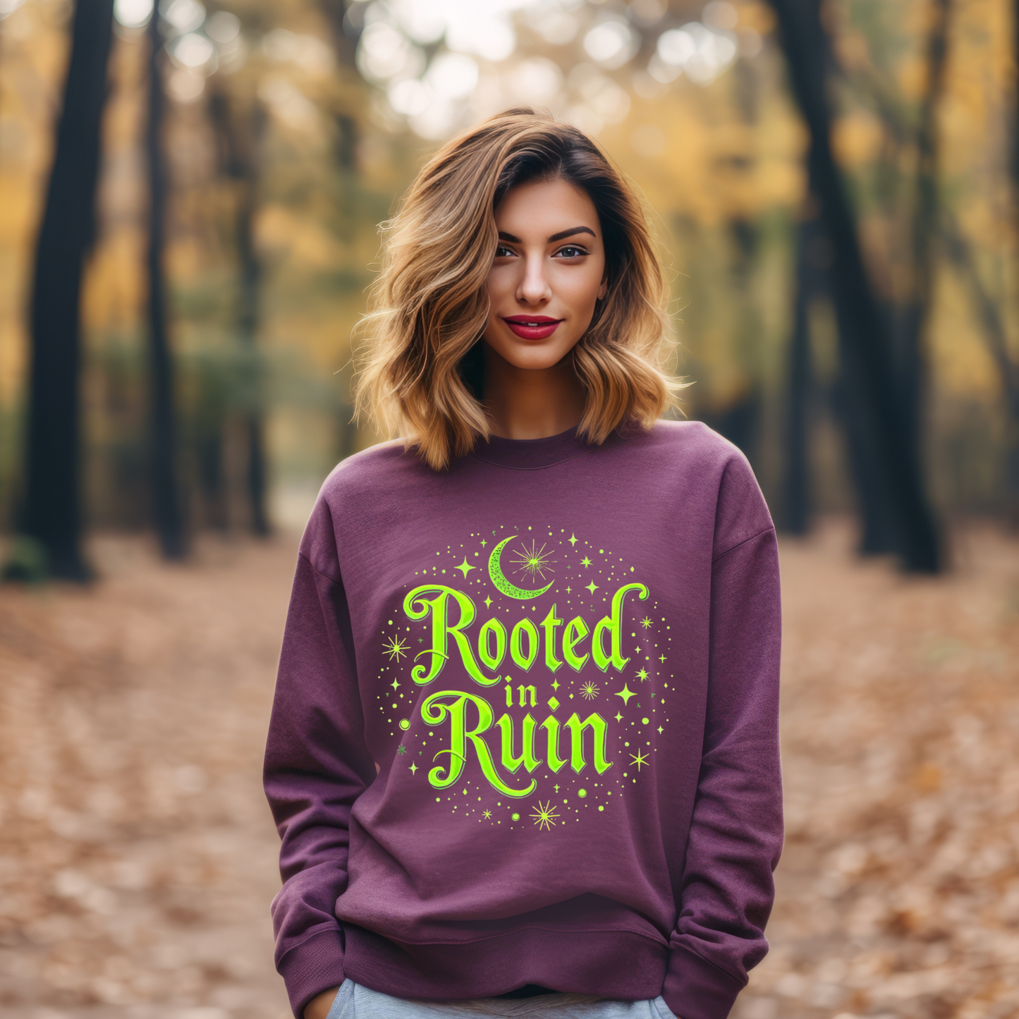Rooted in Ruin Graphic Sweatshirt