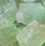 Green Calcite Crystal
