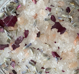 Self Love Bath Salts - Lavender Bath Salts, Ritual Salts, Intention Bath Salts, Calming Bath Salts, Soothing Salts, Manifesting Bath Salts