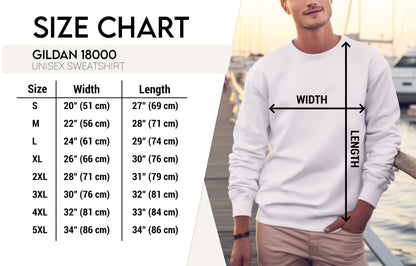 Built Not Bought Crewneck Sweatshirt